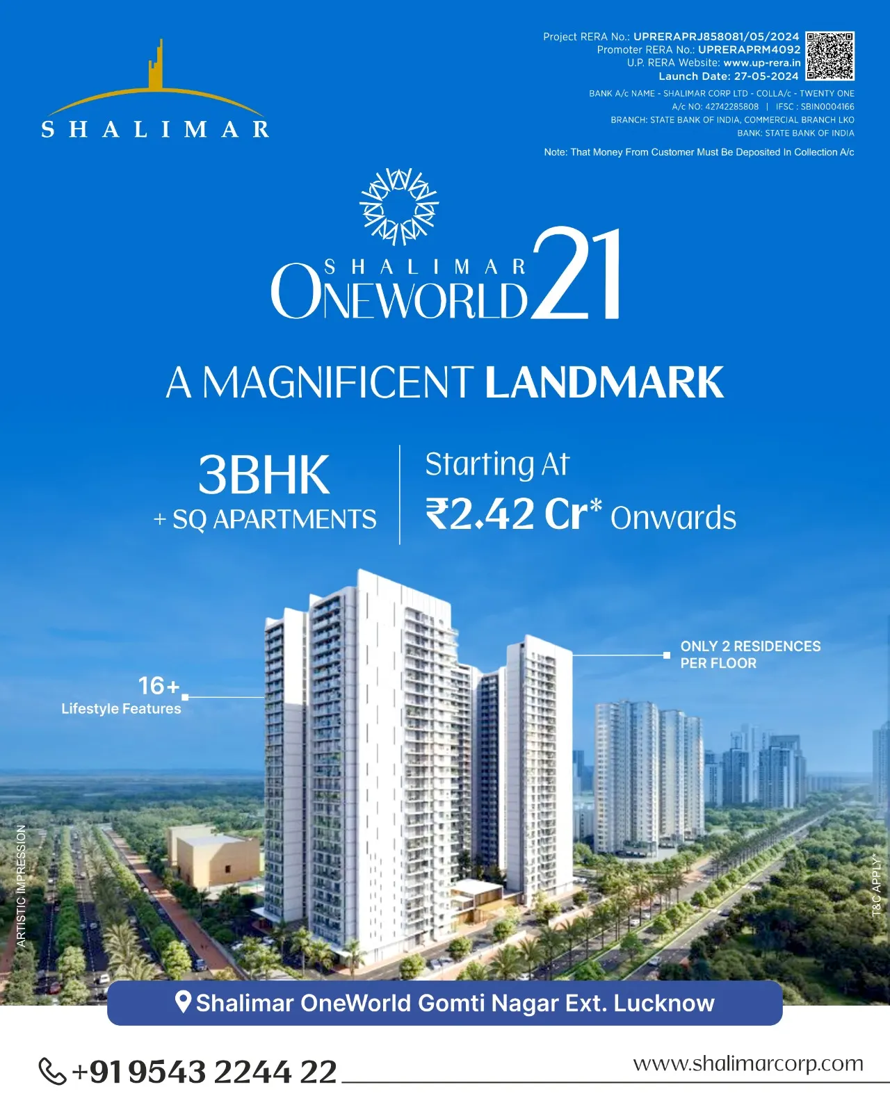 OneWorld 21 · A Magnificent Landmark