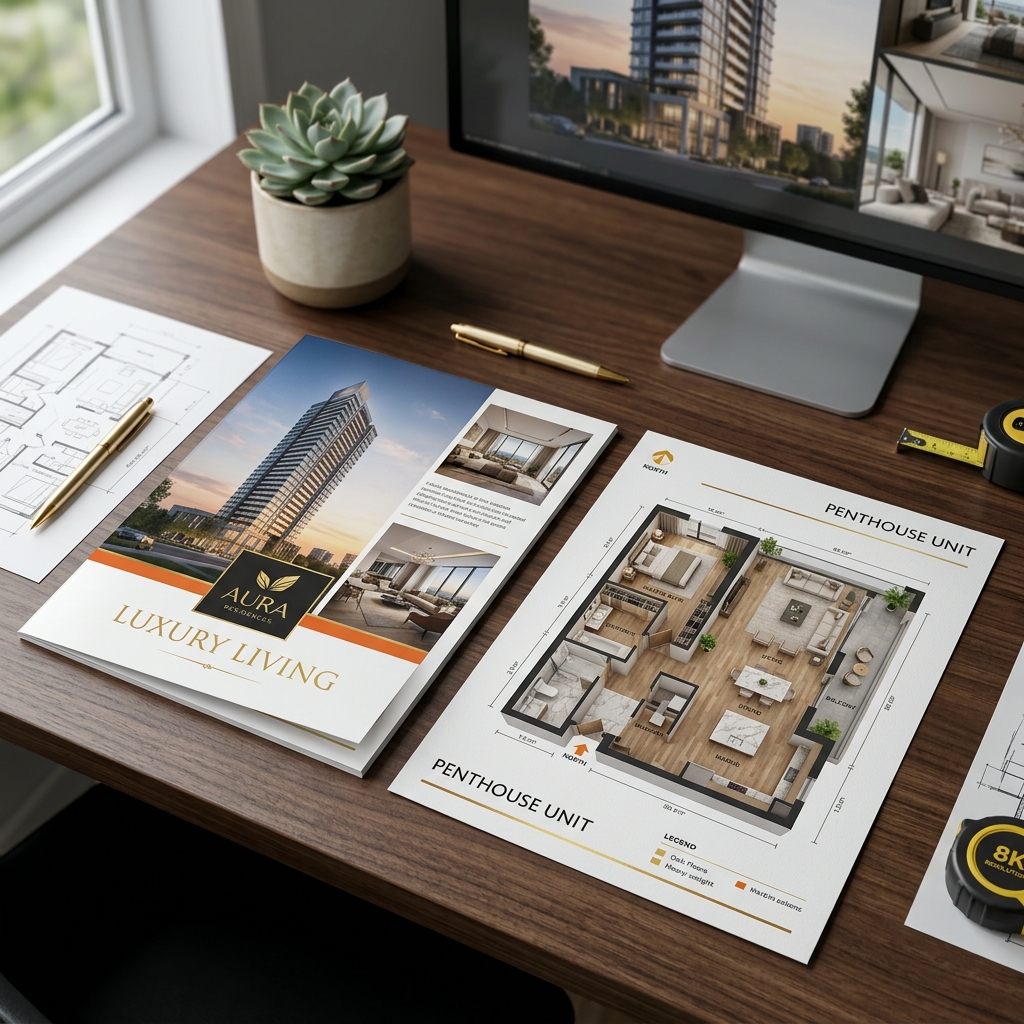 Luxury Project Print & Floor Plan Collateral
