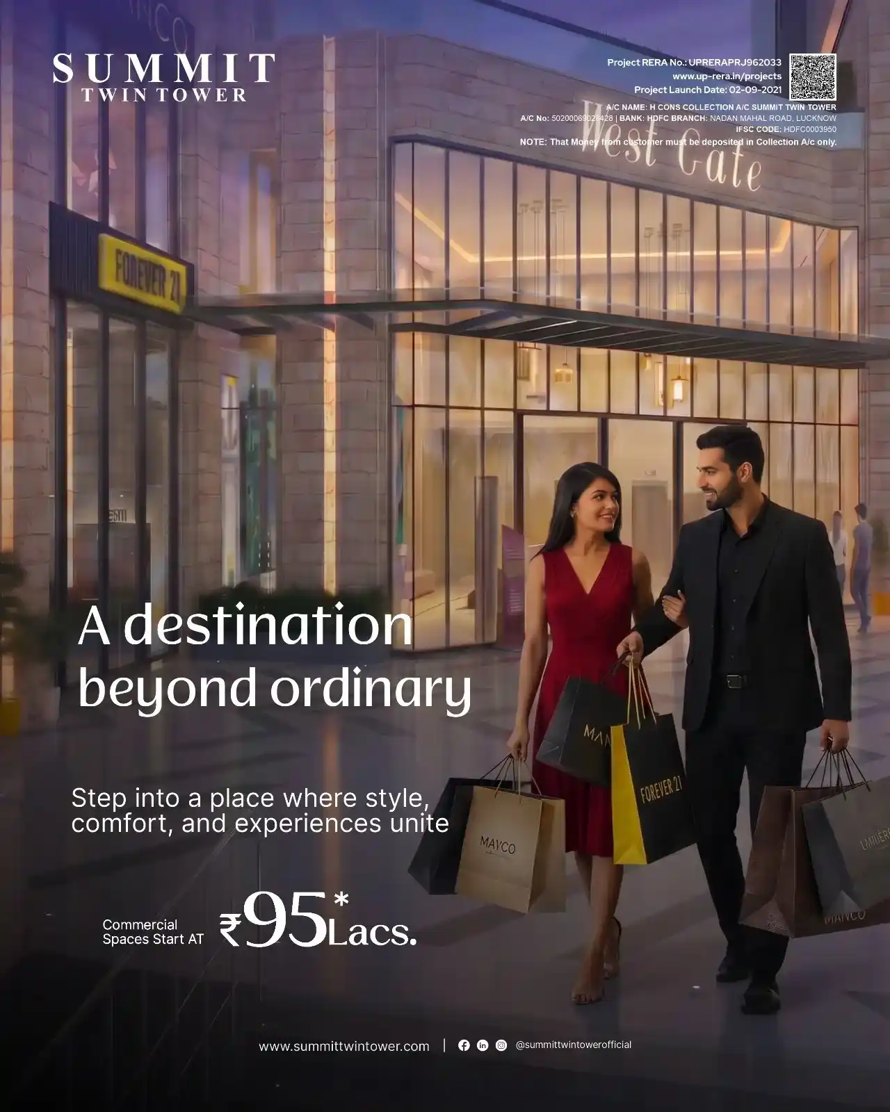 Commercial Spaces from ₹95 Lacs